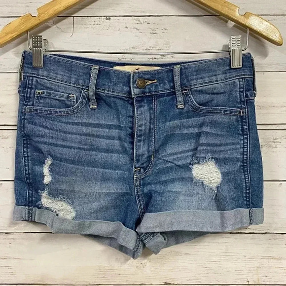 Hollister Pants - Hollister Short-Short High Rise
